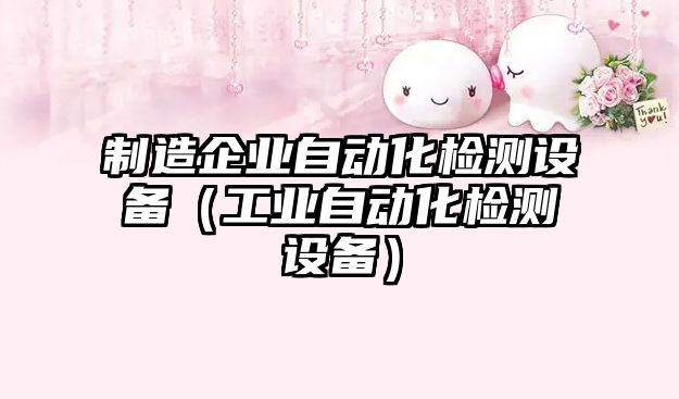 制造企業(yè)自動(dòng)化檢測設備（工業(yè)自動(dòng)化檢測設備）