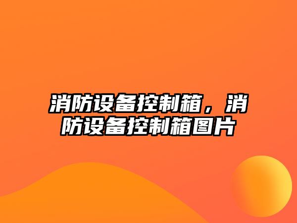 消防設備控制箱，消防設備控制箱圖片