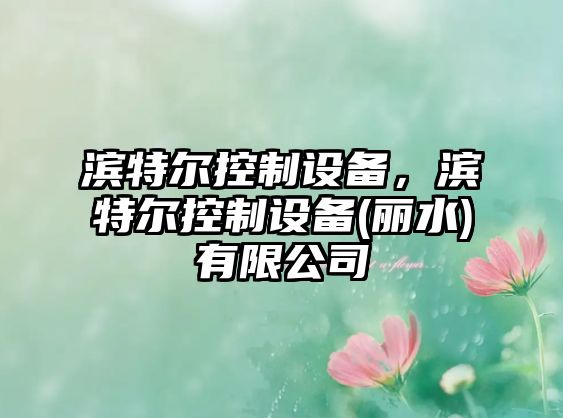濱特爾控制設備，濱特爾控制設備(麗水)有限公司