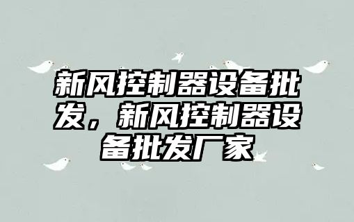 新風(fēng)控制器設備批發(fā)，新風(fēng)控制器設備批發(fā)廠(chǎng)家
