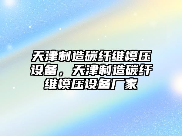 天津制造碳纖維模壓設備，天津制造碳纖維模壓設備廠(chǎng)家