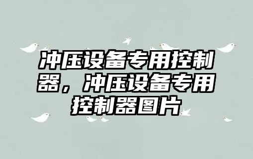 沖壓設備專(zhuān)用控制器，沖壓設備專(zhuān)用控制器圖片
