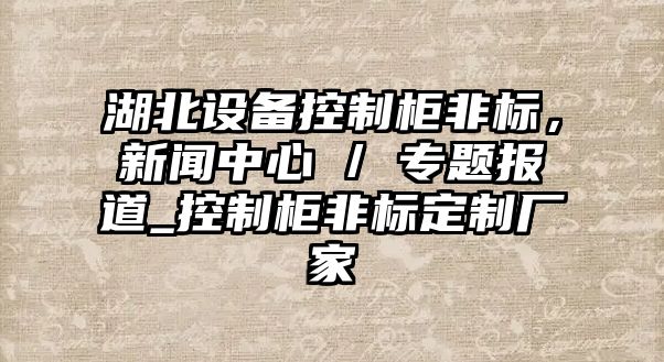 湖北設備控制柜非標，新聞中心 / 專(zhuān)題報道_控制柜非標定制廠(chǎng)家