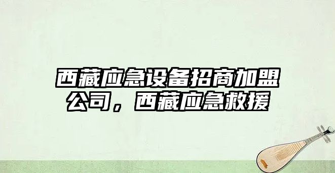 西藏應急設備招商加盟公司，西藏應急救援