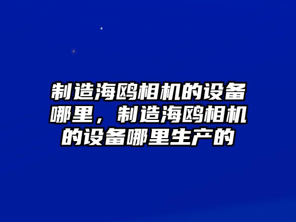 制造海鷗相機的設備哪里，制造海鷗相機的設備哪里生產(chǎn)的