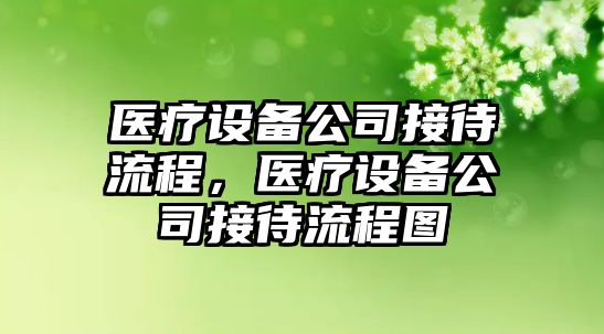 醫療設備公司接待流程，醫療設備公司接待流程圖