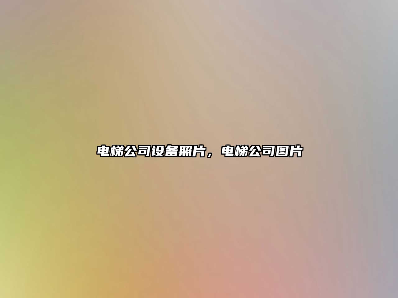 電梯公司設備照片，電梯公司圖片