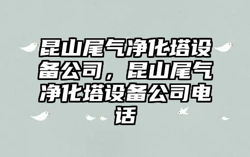 昆山尾氣凈化塔設備公司，昆山尾氣凈化塔設備公司電話(huà)
