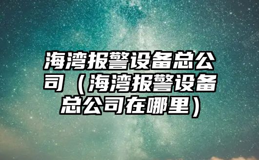 海灣報警設備總公司（海灣報警設備總公司在哪里）