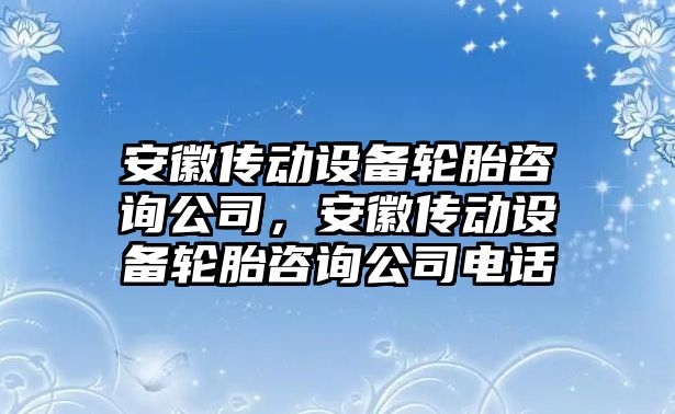 安徽傳動(dòng)設備輪胎咨詢(xún)公司，安徽傳動(dòng)設備輪胎咨詢(xún)公司電話(huà)