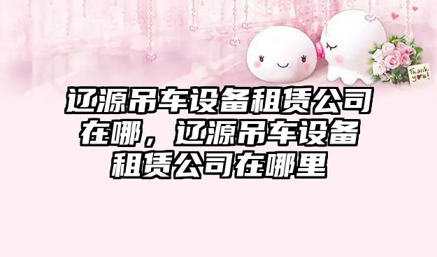 遼源吊車(chē)設備租賃公司在哪，遼源吊車(chē)設備租賃公司在哪里