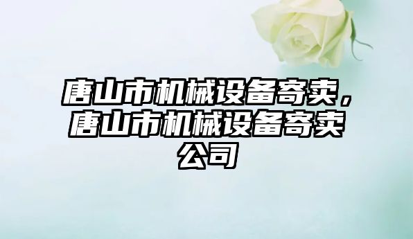 唐山市機械設備寄賣(mài)，唐山市機械設備寄賣(mài)公司