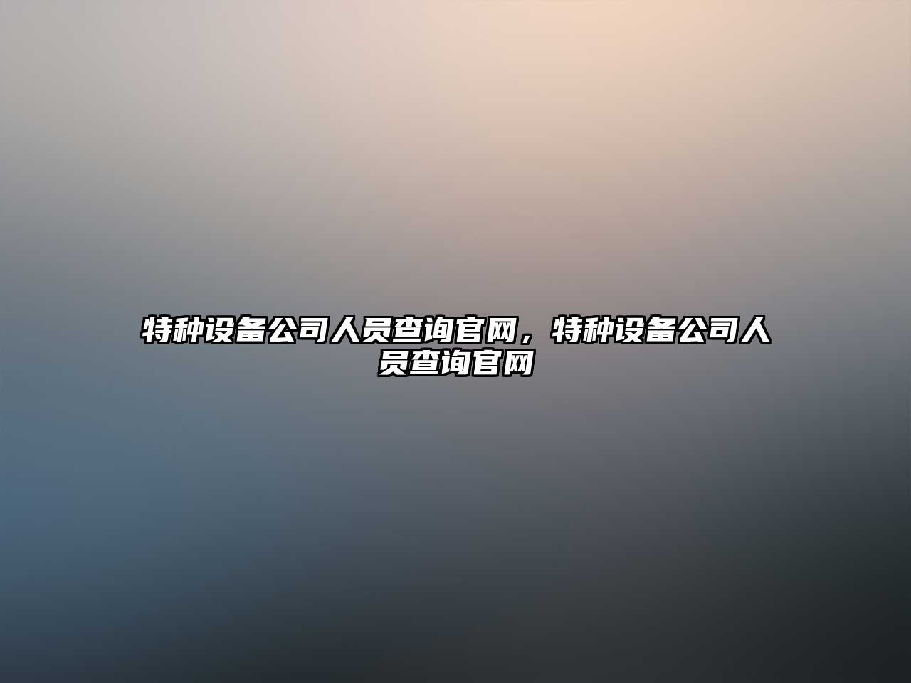 特種設備公司人員查詢(xún)官網(wǎng)，特種設備公司人員查詢(xún)官網(wǎng)