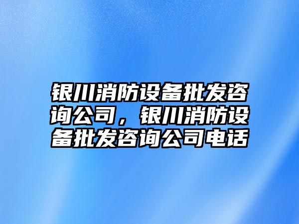銀川消防設備批發(fā)咨詢(xún)公司，銀川消防設備批發(fā)咨詢(xún)公司電話(huà)