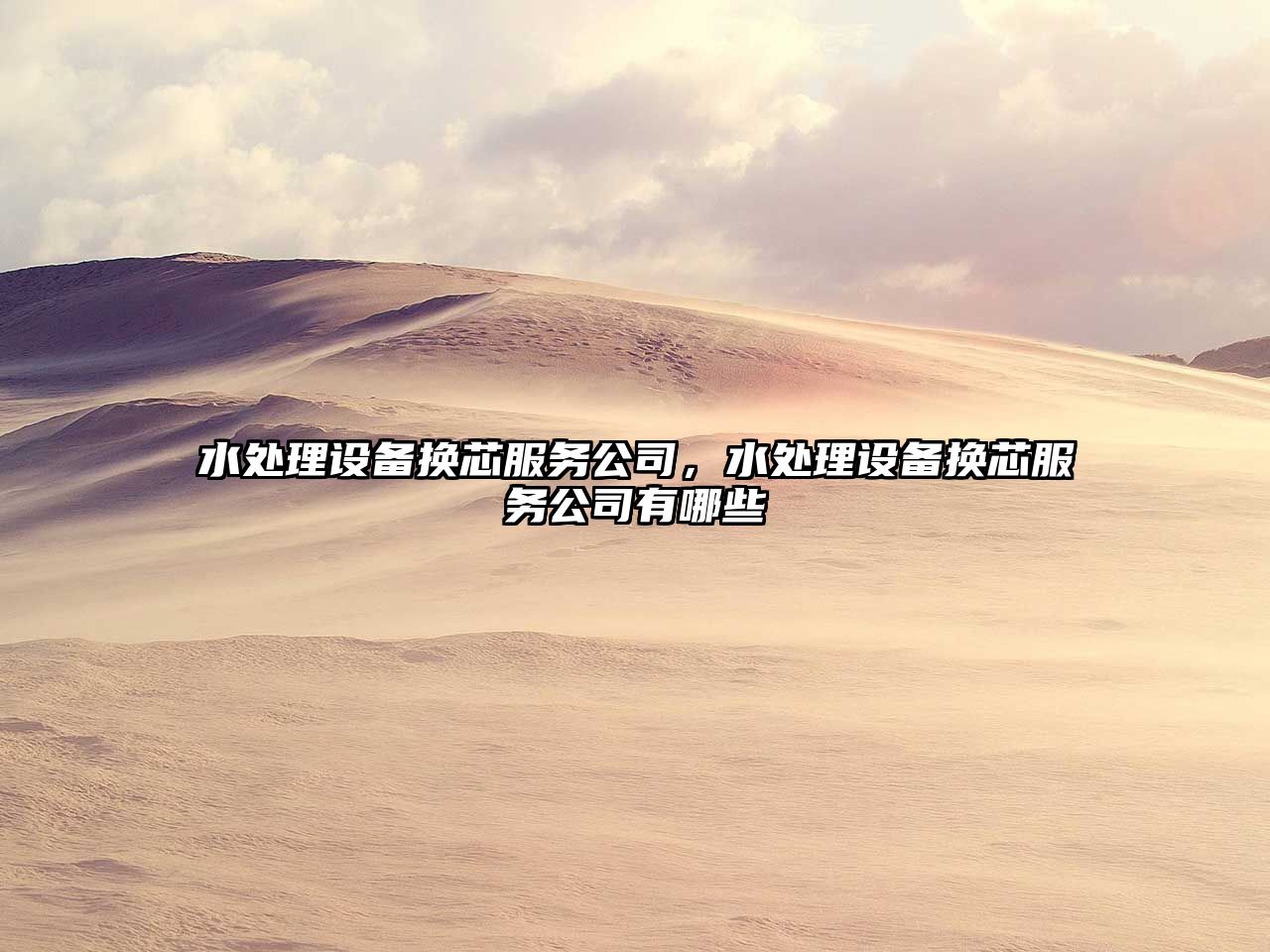 水處理設備換芯服務(wù)公司，水處理設備換芯服務(wù)公司有哪些