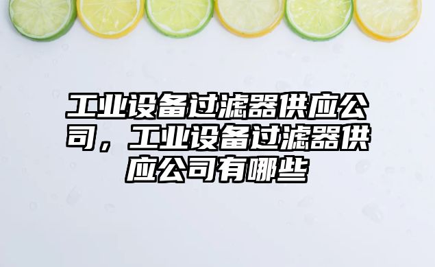 工業(yè)設備過(guò)濾器供應公司，工業(yè)設備過(guò)濾器供應公司有哪些