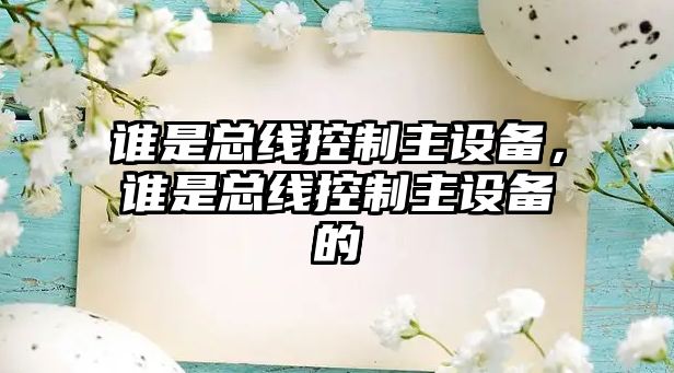 誰(shuí)是總線(xiàn)控制主設備，誰(shuí)是總線(xiàn)控制主設備的