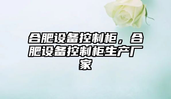 合肥設備控制柜，合肥設備控制柜生產(chǎn)廠(chǎng)家