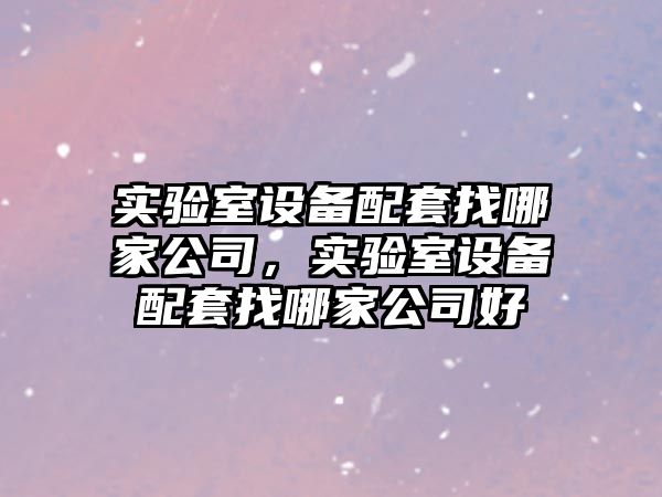 實(shí)驗室設備配套找哪家公司，實(shí)驗室設備配套找哪家公司好