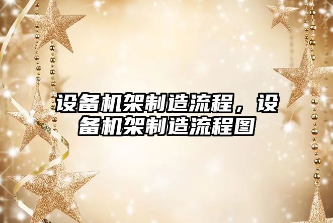 設備機架制造流程，設備機架制造流程圖