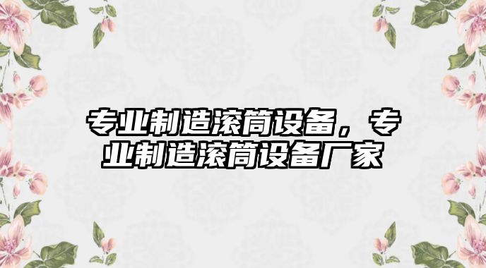 專(zhuān)業(yè)制造滾筒設備，專(zhuān)業(yè)制造滾筒設備廠(chǎng)家